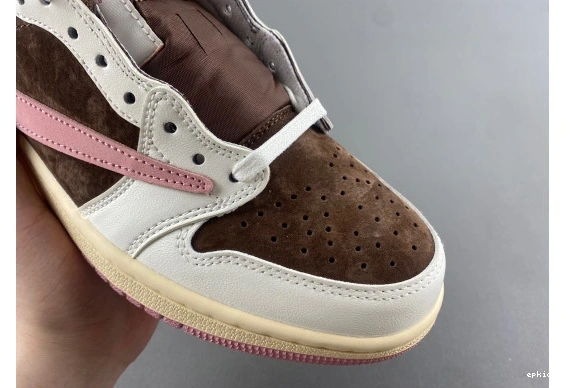 Rep EP OG SP Jordan Retro Travis brown 1 Pink DZ4137-206 Low  DZ4137-206 Scott 0331